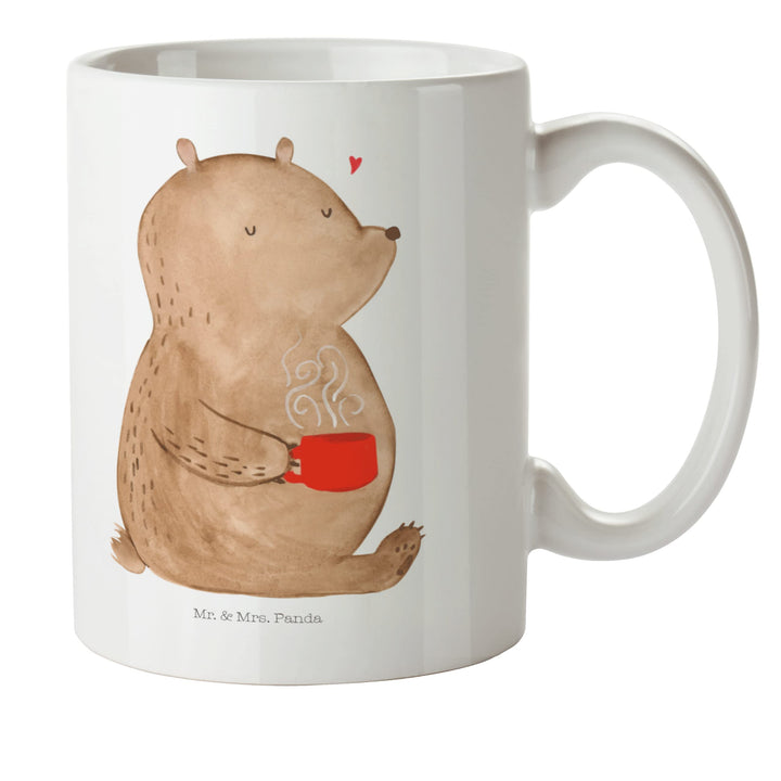 Mr. & Mrs. Panda Plastikbecher Bär Kaffee - Geschenk, Bären, Kindertasse, Haferl, Camping Tasse, Mot