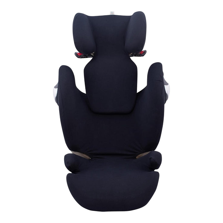 JYOKO KIDS Bezug für Autositz Kompatibel mit Cybex Solution M und Pallas B - Fix (BLACK SERIES), BLA
