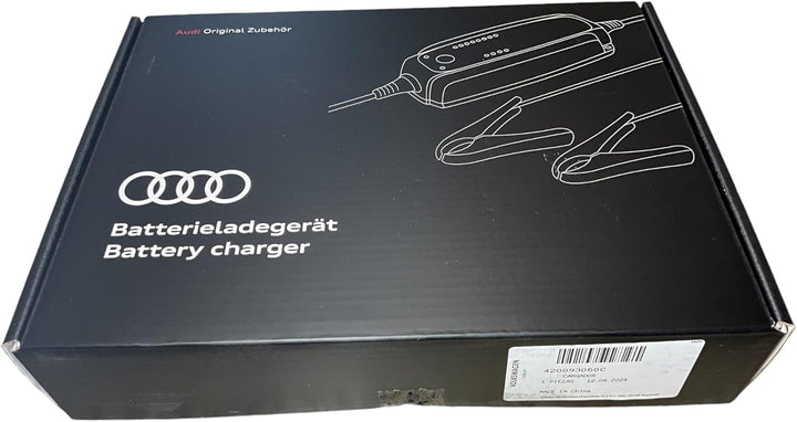 Audi 420093050C Batterieerhaltungsgerät mit Konturenstecker, 220 V-240 V, Gold