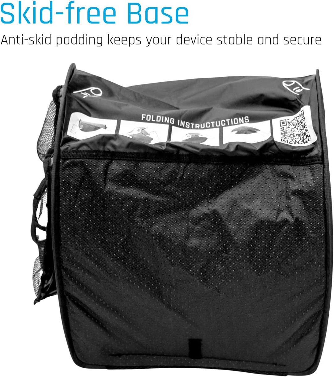 BASE12 Laptop-Sonnenschutz für den Aussenbereich, faltbar und tragbar, Blendschutz, für Laptops, Tab