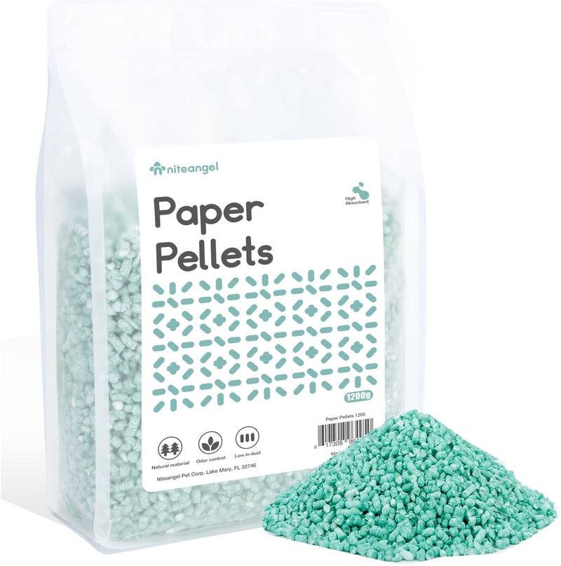 Niteangel Hamster-Papierpellets als Einstreu für syrische Zwerghamster, Gerbils, Mäuse, Lemminge, De