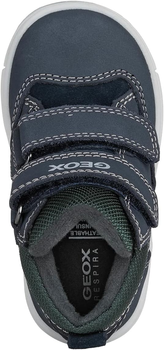 Geox Baby-Jungen B Trottola Boy WPF A Sneakers, Navy Military