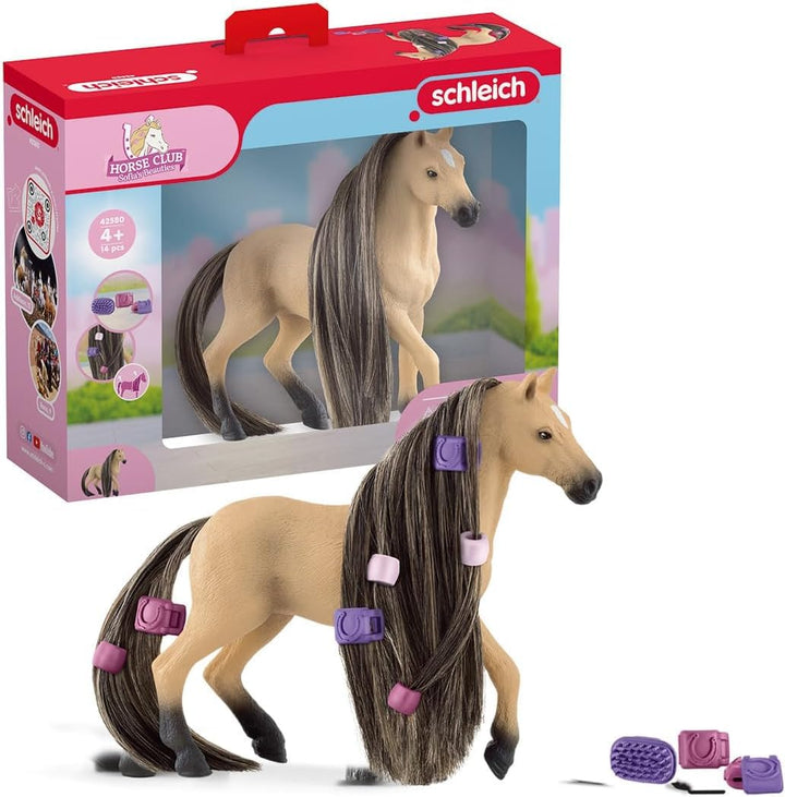 schleich HORSE CLUB 42580 Sofia's Beauties Andalusierstuten Pferde-Beauty Set mit Bürste - Pony Pfer