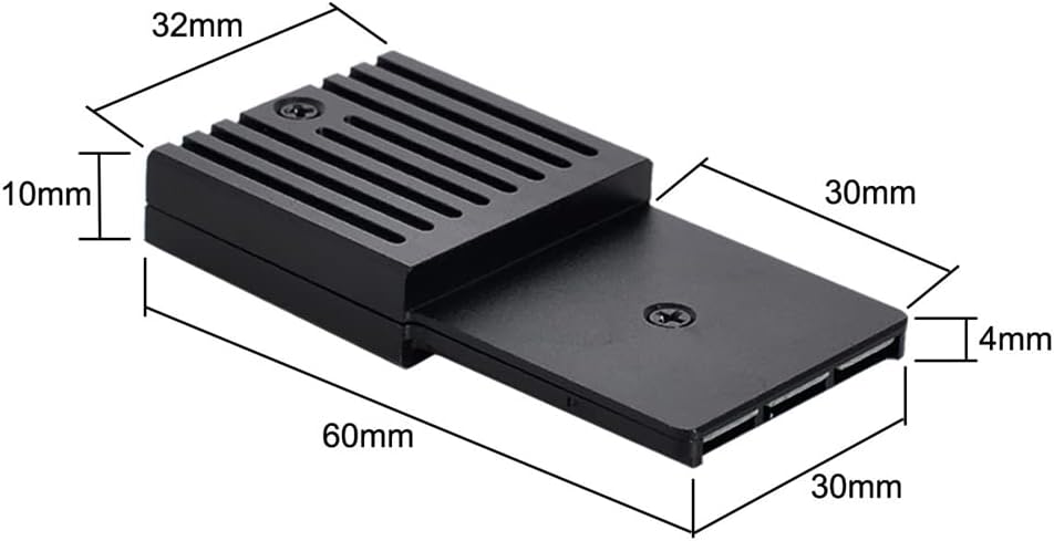 NFHK CF-Express Type-B to M.2 NVMe 2230 M-Key Adapter CFE for Xbox Series X&S CH SN530 SSD PCIe4.0 E