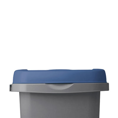 Casaria® 3x Mülleimer Küche 25L mit Deckel Set Geruchsdicht Müllbeutelhalterung Kunststoff Abfalleim
