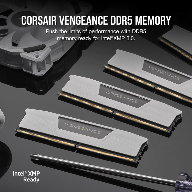 CORSAIR Vengeance DDR5 RAM 32GB (2x16GB) 6000MHz CL36 Intel XMP iCUE-Kompatibler Computerspeicher -