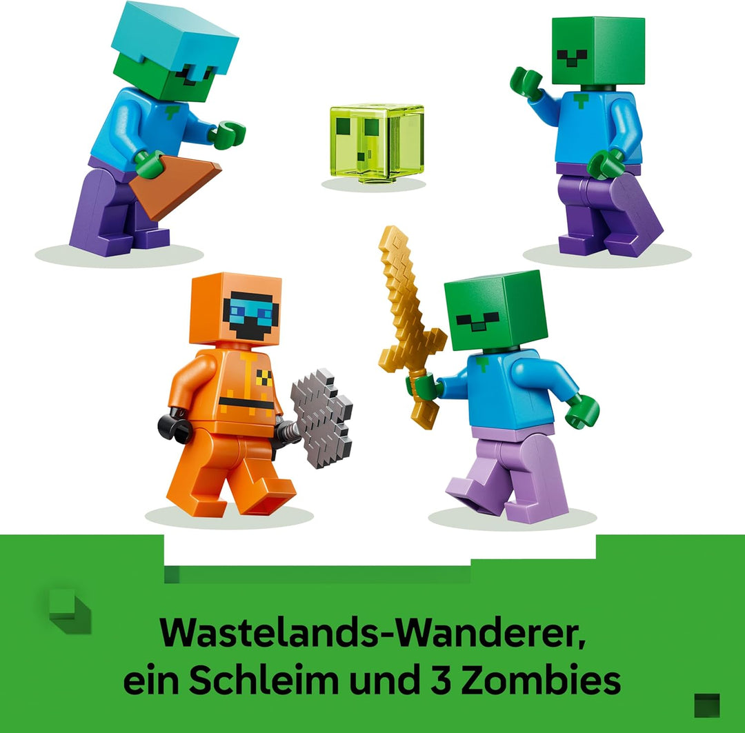 LEGO Minecraft Zombieverlies - Bauspielzeug für Rollenspiele - Minecraft-Spielset für Jungen und Mäd