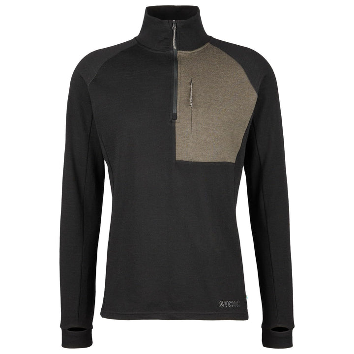 Stoic Herren Merino260 StadjanSt. Zip Pullover Merinopullover Stehkragen mit 1/4 Reissverschluss XXL
