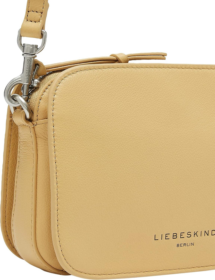 Liebeskind Damen Harris Luka Crossbody S Champagne, Champagne