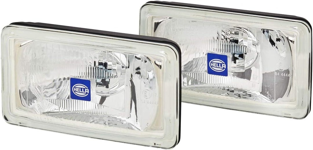 HELLA - Halogen-Fernscheinwerfersatz - Comet 450 - 12V - Referenzzahl: 17.5 - Anbau - Lichtscheibenf