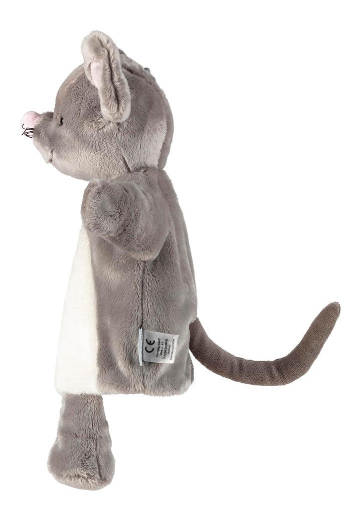 Handpuppe Maus, weiches Spielzeug für Kasperle Theater, zum Geschichten erzählen und erstes Rollensp