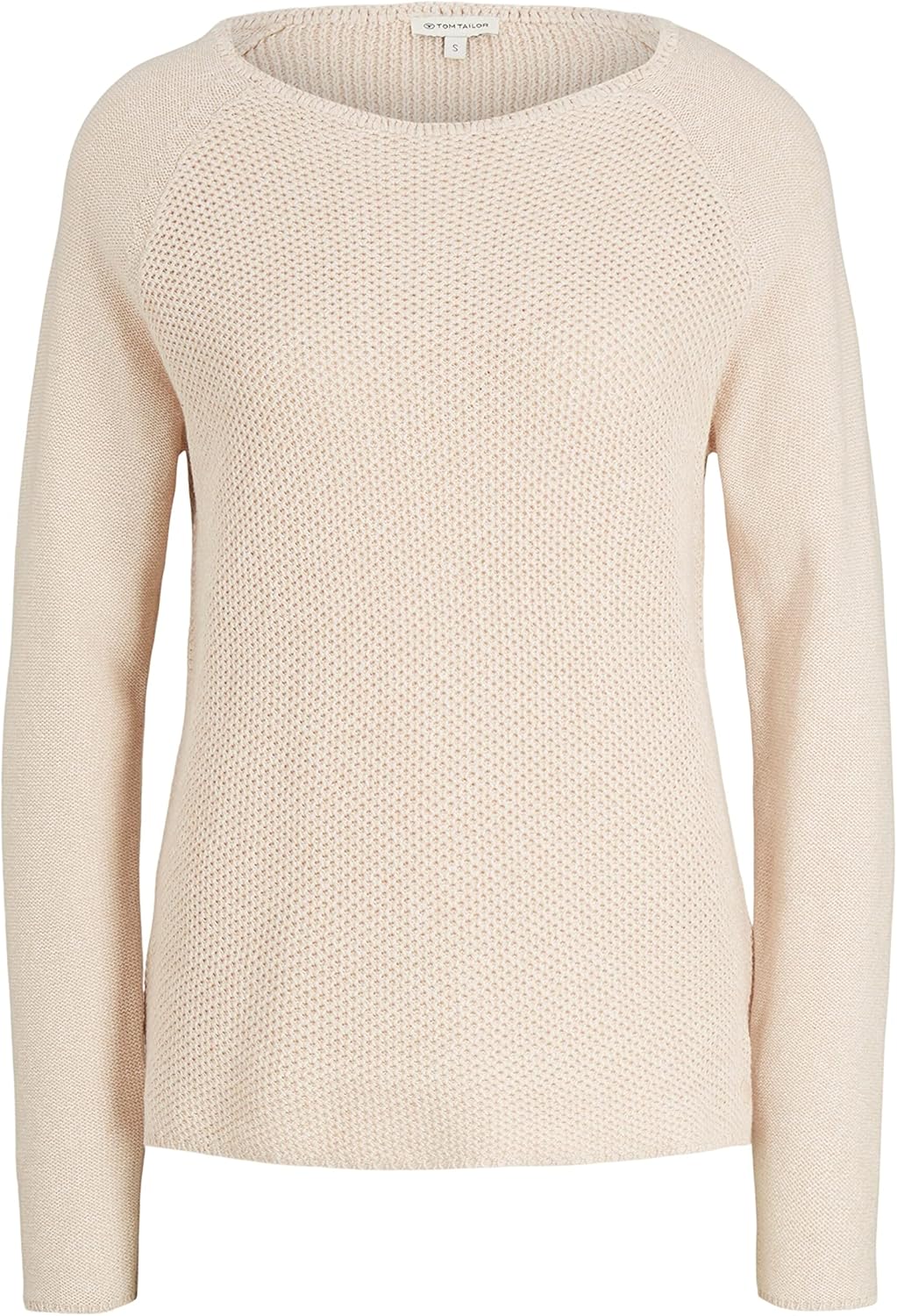 TOM TAILOR Damen Pullover, 20737 - Desert Sand Melange