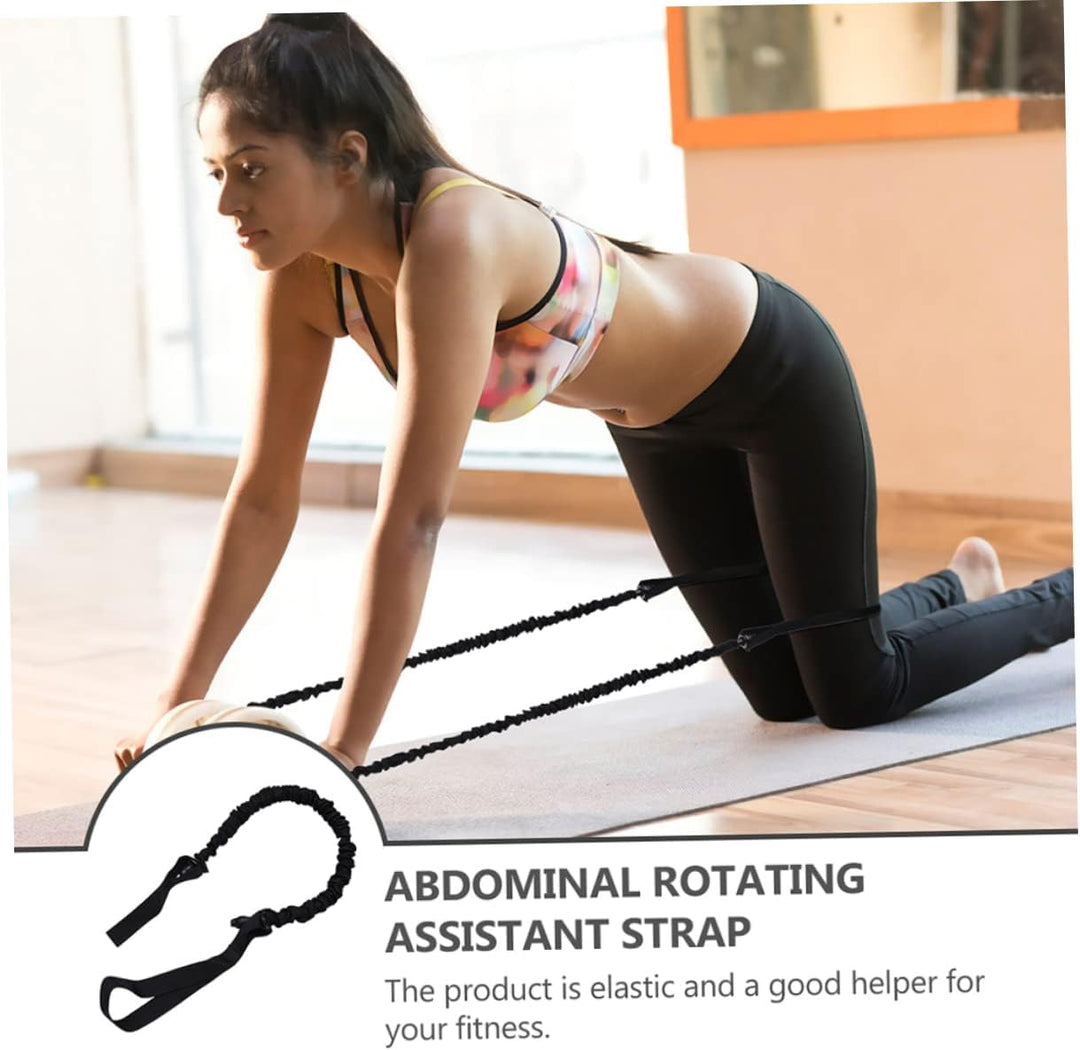 Hemobllo 4stücke Ab Roller Mit Zugseilen Für Bauchmuskel-Training Fitnessgerät Für Heimtraining Leic