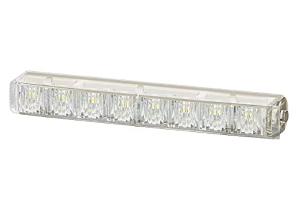 HELLA - LED-Tagfahrleuchte - LEDayLine 15 - 24V - gerade - Lichtscheibenfarbe: glasklar - LED-Lichtf