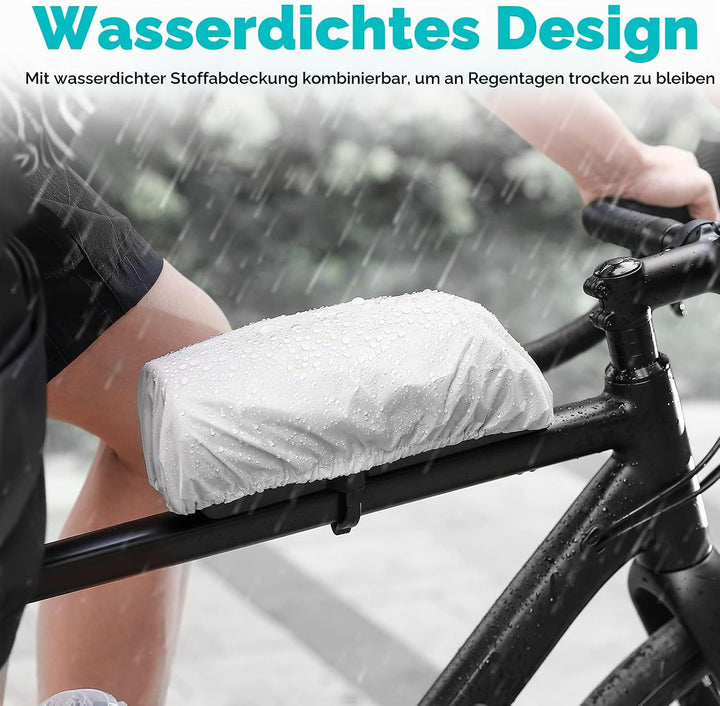 MOSHAY Safe Fahrradrahmen Box abschliessbar | Integriertes Zahlenschloss, gepolsterter Innenraum | S