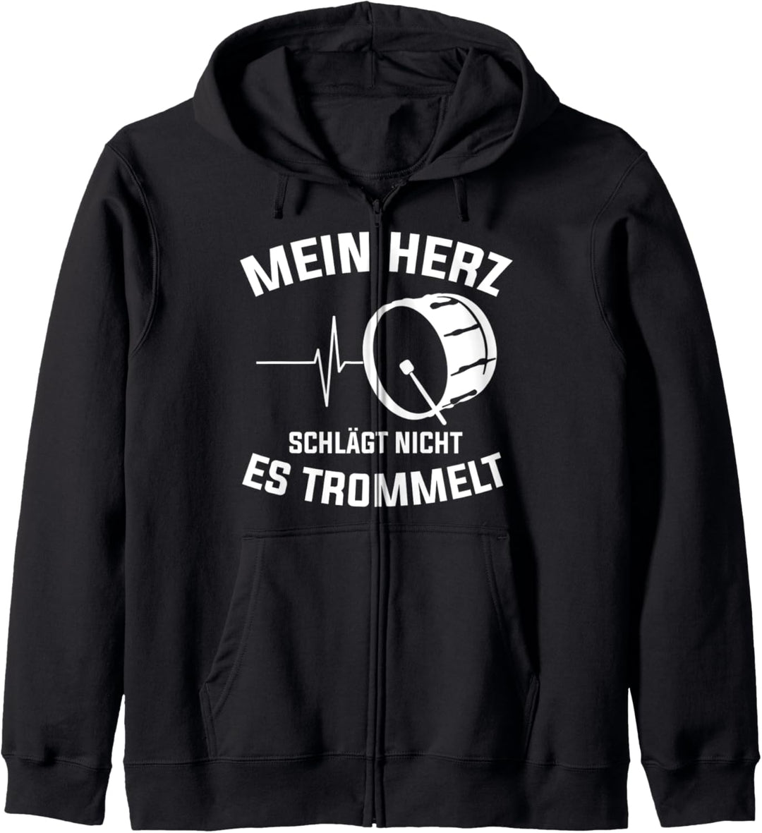 Trommel Trommler Trommeln Musikverein Kapuzenjacke