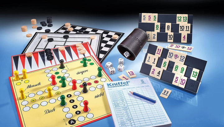 Schmidt Spiele 49196 Spielesammlung, Classic Line Edition, bunt