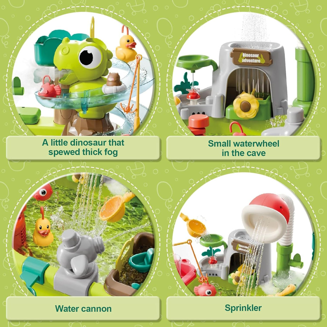 deAO Wasserspieltisch für Kinder, Sand und Wassertisch Spielzeug mit Automatischer Zirkulationspumpe