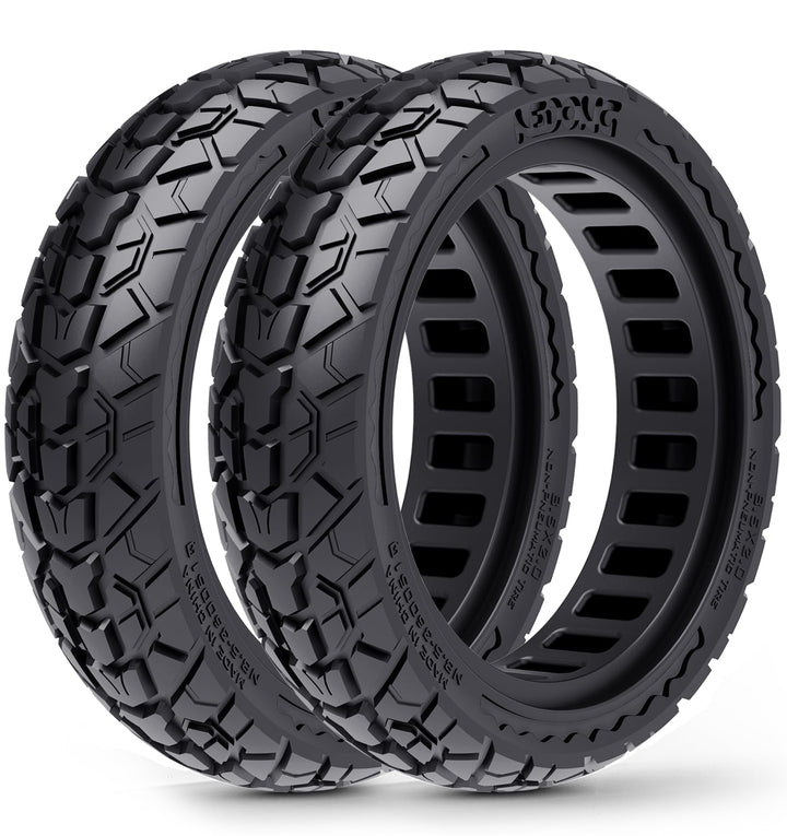 BABEJIA 2PCS E Scooter Reifen 50/75-6.1 Tubeless, Werten Sie Ihr Scooter Auf mit Reifen 8 1/2 x2, Vo