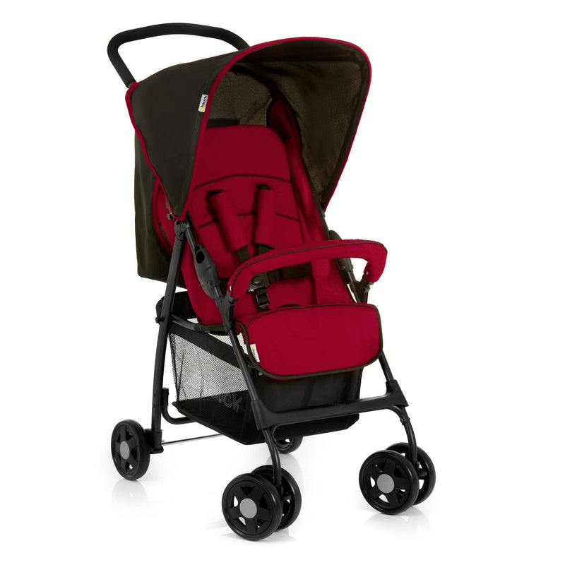 Hauck Buggy Sport, Ultra Leicht - nur 5,9 kg, Klein Zusammenklappbar, Reisebuggy mit Liegefunktion,