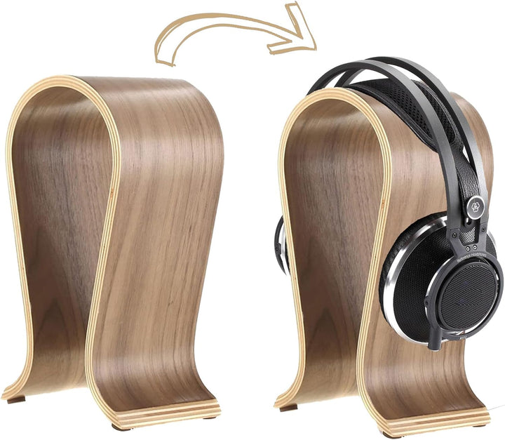 Kopfhörerhalter Holz, Kopfhörer Halter, Kopfhörer Ständer Holz, Kopfhörer Halterung, Kopfhörer Halte