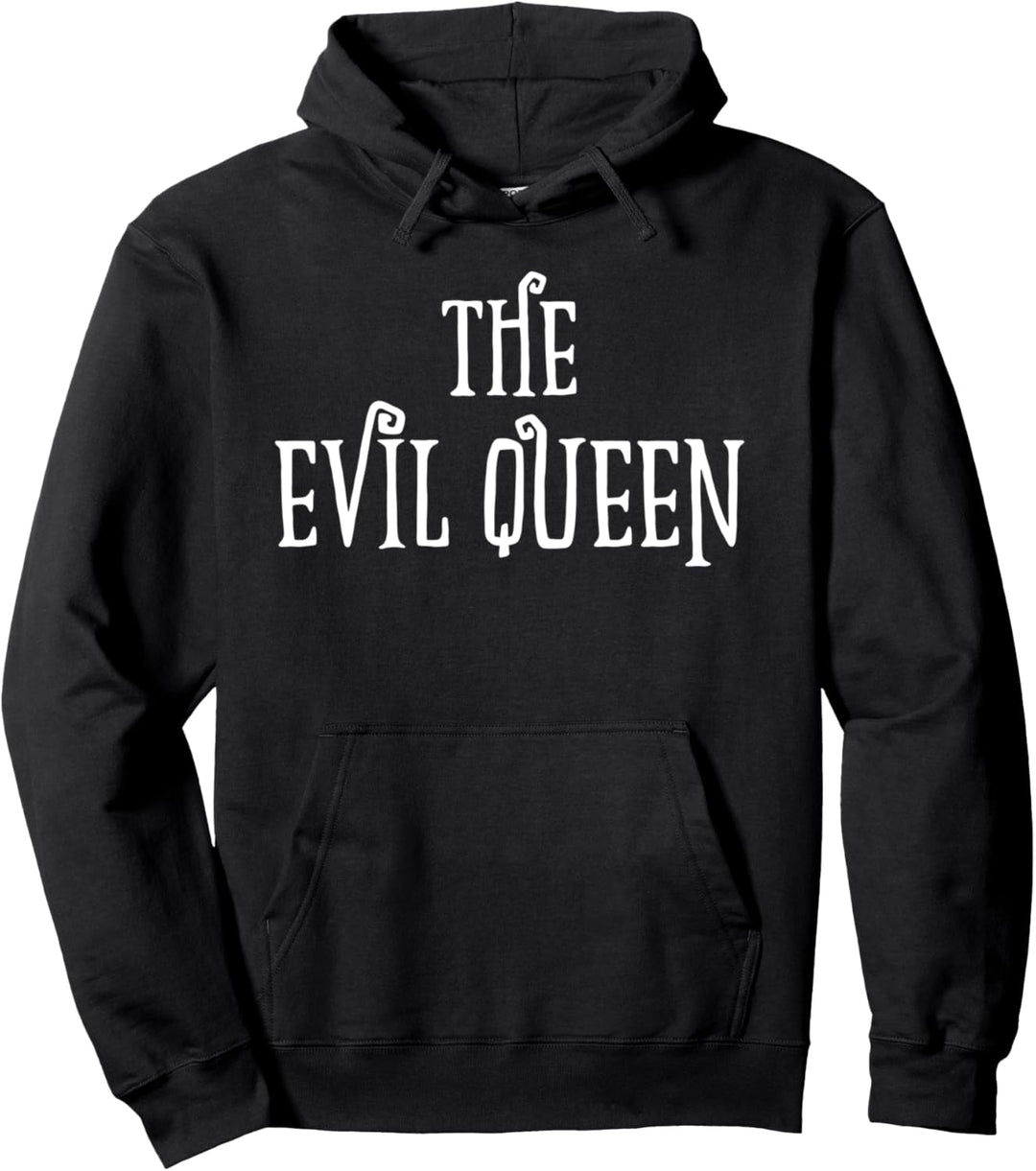Böse Königin für Mutter passendes Familien-Halloween-Kostüm Pullover Hoodie