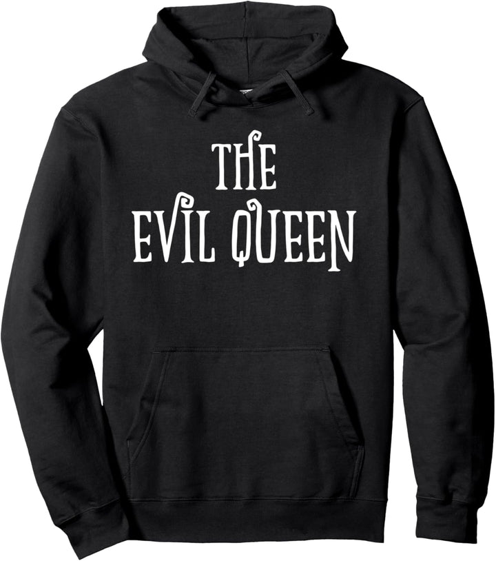 Böse Königin für Mutter passendes Familien-Halloween-Kostüm Pullover Hoodie