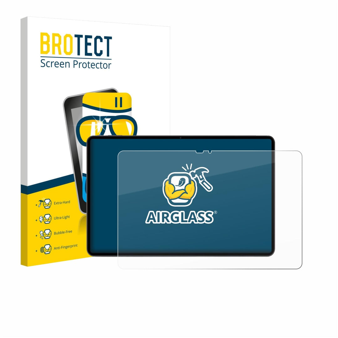 BROTECT Schutzglas für VALE V12X LTE 12.6" Schutzfolie Panzer Folie Glas Displayschutz Made in Germa