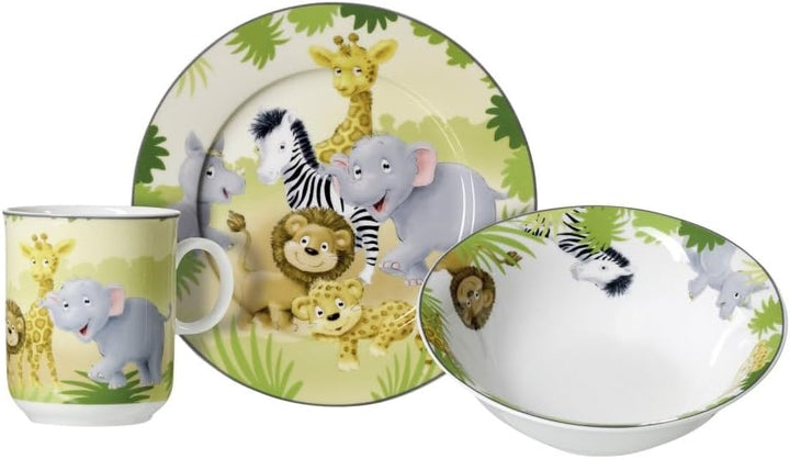 Ritzenhoff & Breker Kindergeschirr Afrikatiere Variante: Schale mit Griff 21,5 cm Afrikatiere