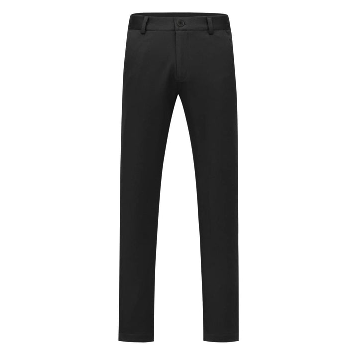 Allthemen Herren Anzughose mit Stretchkomfort Slim Fit Anzug Straight Hose für Business M Schwarz, M