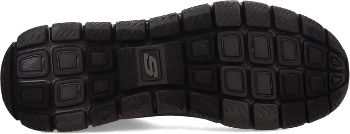 Skechers Herren 232298 BBK Sneaker 42 EU Black Knit Black Trim, 42 EU Black Knit Black Trim