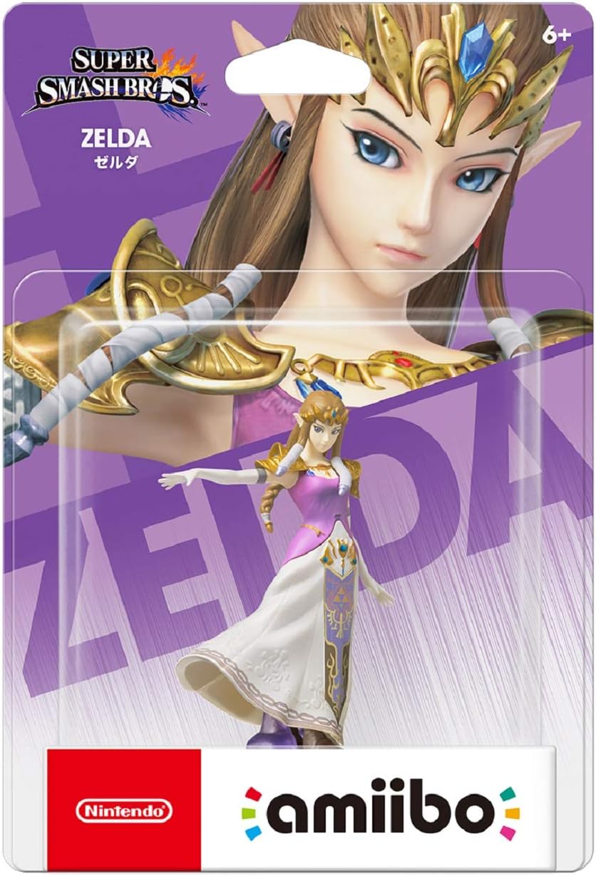 Amiibo Princess Zelda (Super Smash Bros Series) Japan Import