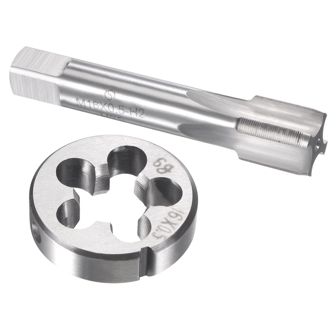 sourcing map Gewindebohrer M16 x 0,5mm Gewindebohrer mit Legierungswerkzeug M16 x 0.5mm, M16 x 0.5mm