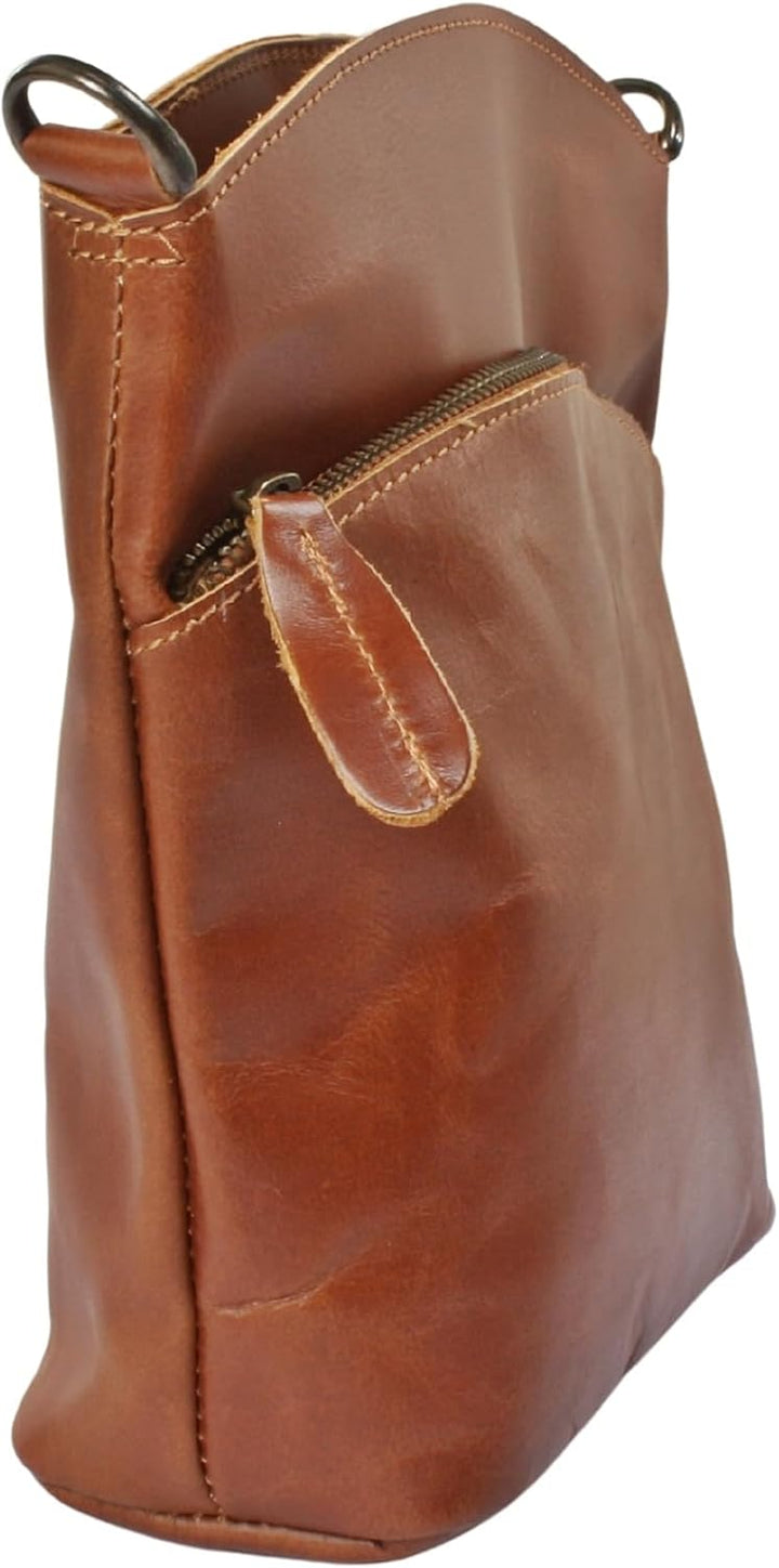 LECONI kleine Umhängetasche Damen Schultertasche Handtasche Freizeittasche Damentasche Ledertasche v