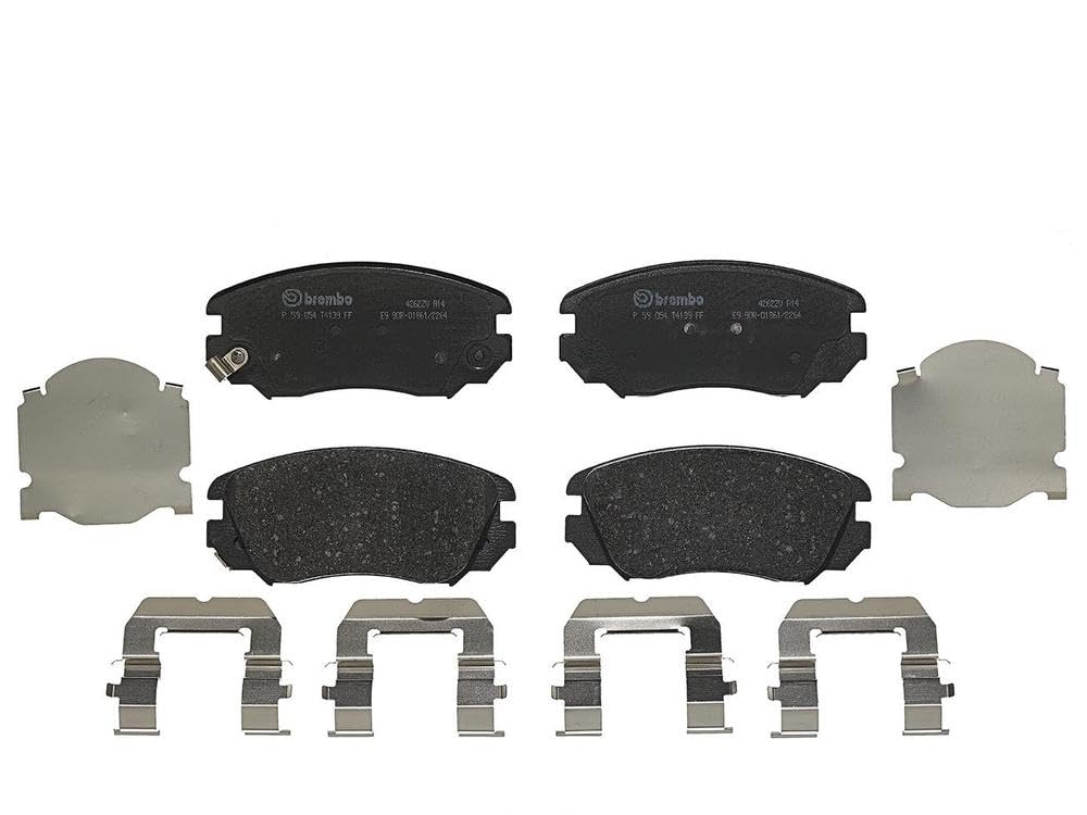 Brembo P 59 054 Bremsbelagsatz, Scheibenbremse - (4-teilig)