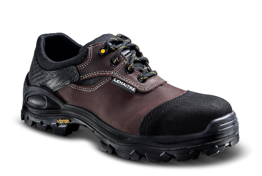 Lemaitre LOWWS30BFVA41 Sicherheitsschuhe, Schwarz/Braun, Grösse 41 41 EU, 41 EU
