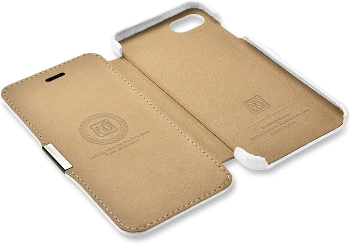 ICARER Tasche passend für Apple iPhone 6S und iPhone 6 (4,7 Zoll), Case Aussenseite aus Echt-Leder,