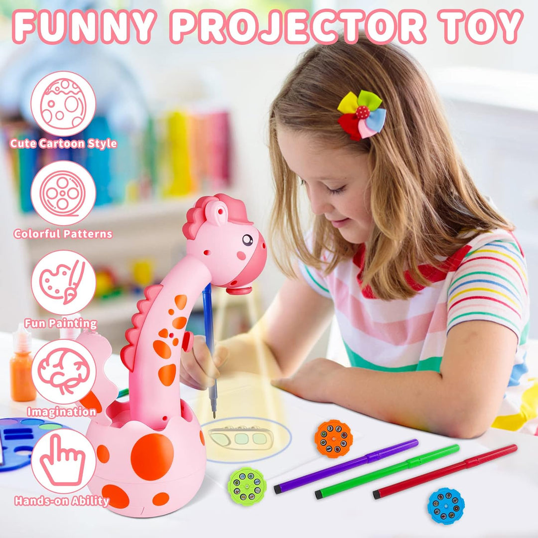 Zeichenprojektor für Kinder Maltafel Zaubertafel, KETIEE Projektor verfolgen und zeichnen Toy Kinder
