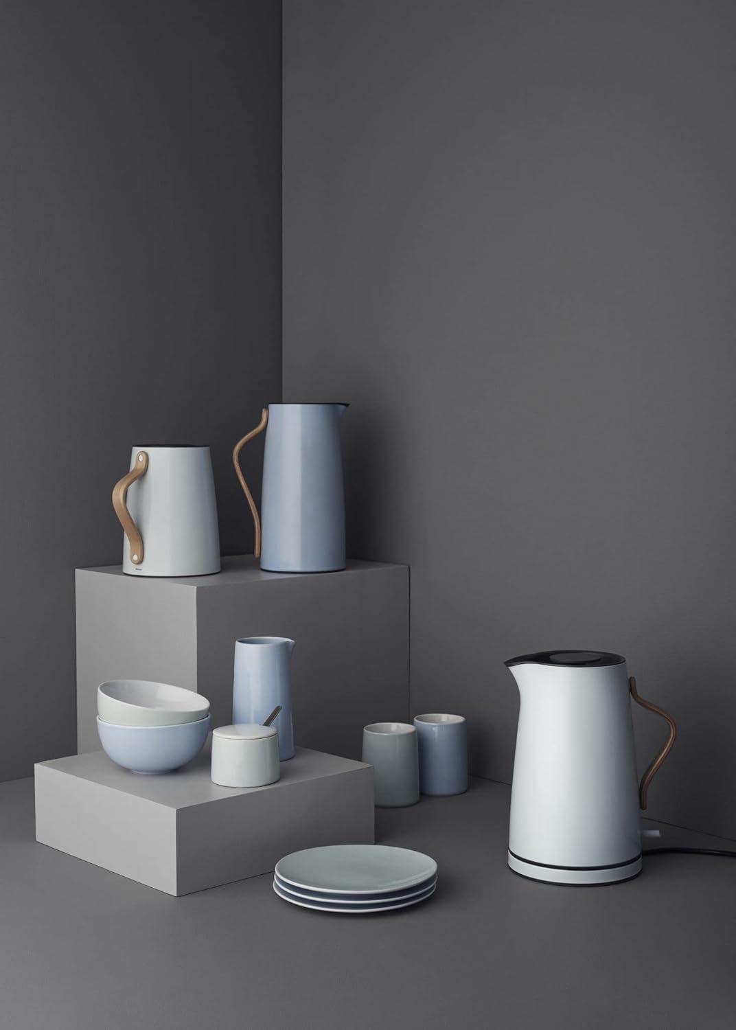Stelton Wasserkocher Emma - Elektrischer Kocher - Kaffee- & Teekanne, skandinavisch - Filter, Trocke