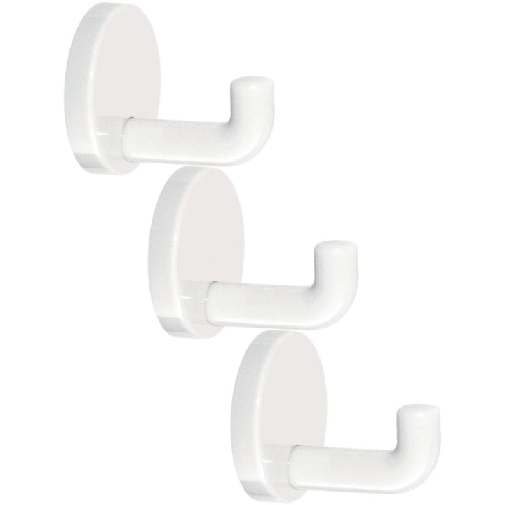 vasalat Wandhaken HEWI Tiefe 45mm 3er Set Polyamid reinweiss Tiefe 45 mm, Tiefe 45 mm