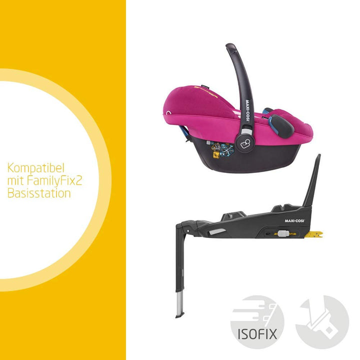 Maxi-Cosi Pebble Plus i-Size Babyschale, Gruppe 0+ Autositz für Babys, inkl. Sitzverkleinerer, nutzb