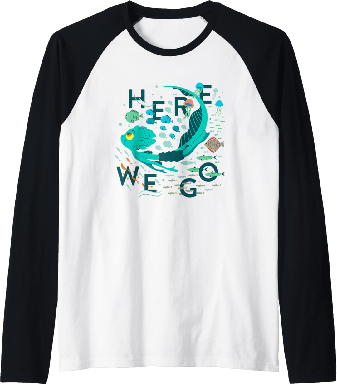 Disney Pixar Luca Here We Go Raglan