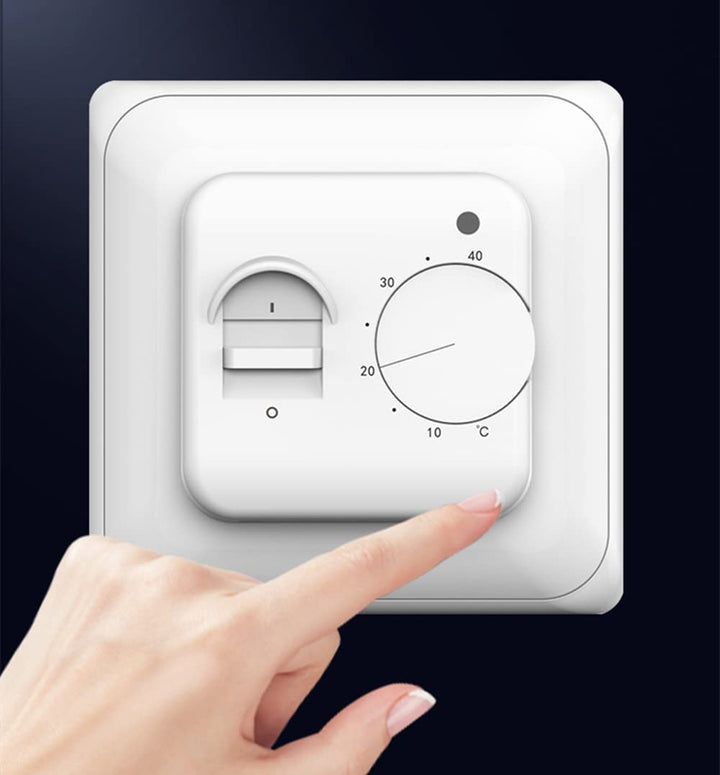 Raumboden Mechanischer Thermostat Heizung Thermostat Klimaanlage Temperaturschalter mit 2,9 m Sensor
