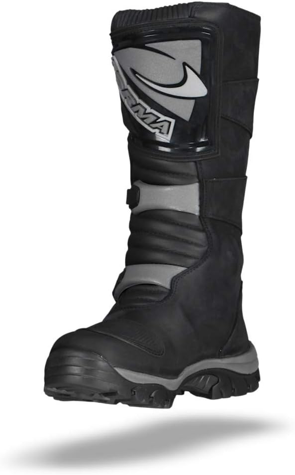 Forma Motorrad-Stiefel Adventure WP 48 EU Schwarz, 48 EU Schwarz