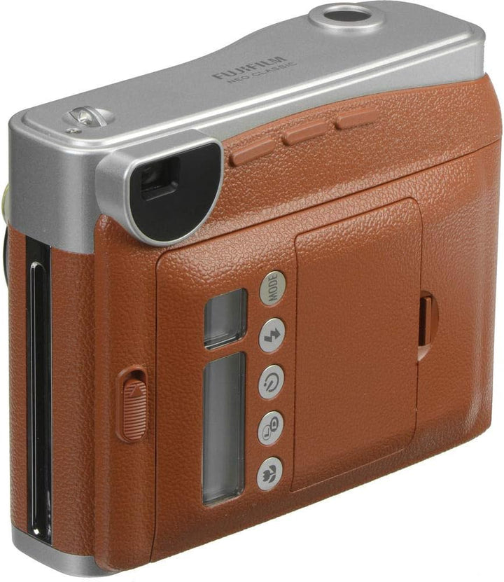 INSTAX Mini 90 Neo Classic Kamera, Braun Braun Kamera, Braun Kamera