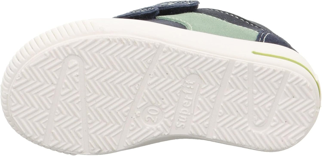 Superfit Jungen Moppy Lauflernschuhe 20 EU Blau Hellgrün 8010, 20 EU Blau Hellgrün 8010