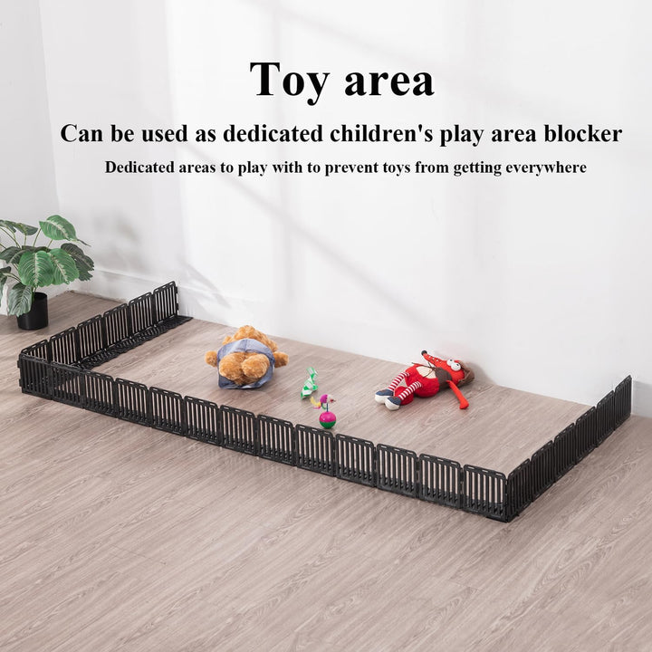 Spielzeugblocker Couch Schutz für Haustiere, Sofaschutz Katze Plastic Under Furniture Gap Protector