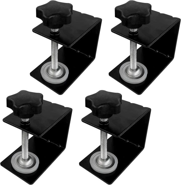 C Zwingen Set,CEIEVER Schubladenfront-Installationsklemmen 1/2/4 Stück Heavy Duty trägerklemme Schra