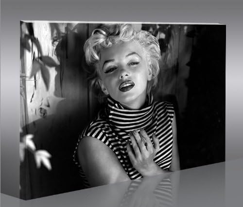 islandburner Bild Bilder auf Leinwand Marilyn Monroe V15-1 XXL Poster Leinwandbild Wandbild Dekoarti