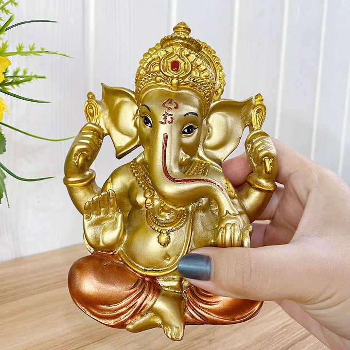 Indischer Elefant Buddha Ganesha Idol Statue – Skulptur Indien Home Temple Mandir Pooja Artikel Indi